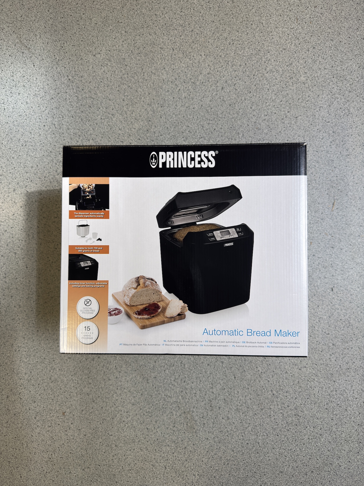 Princess 152010 -automaattinen leipäkone