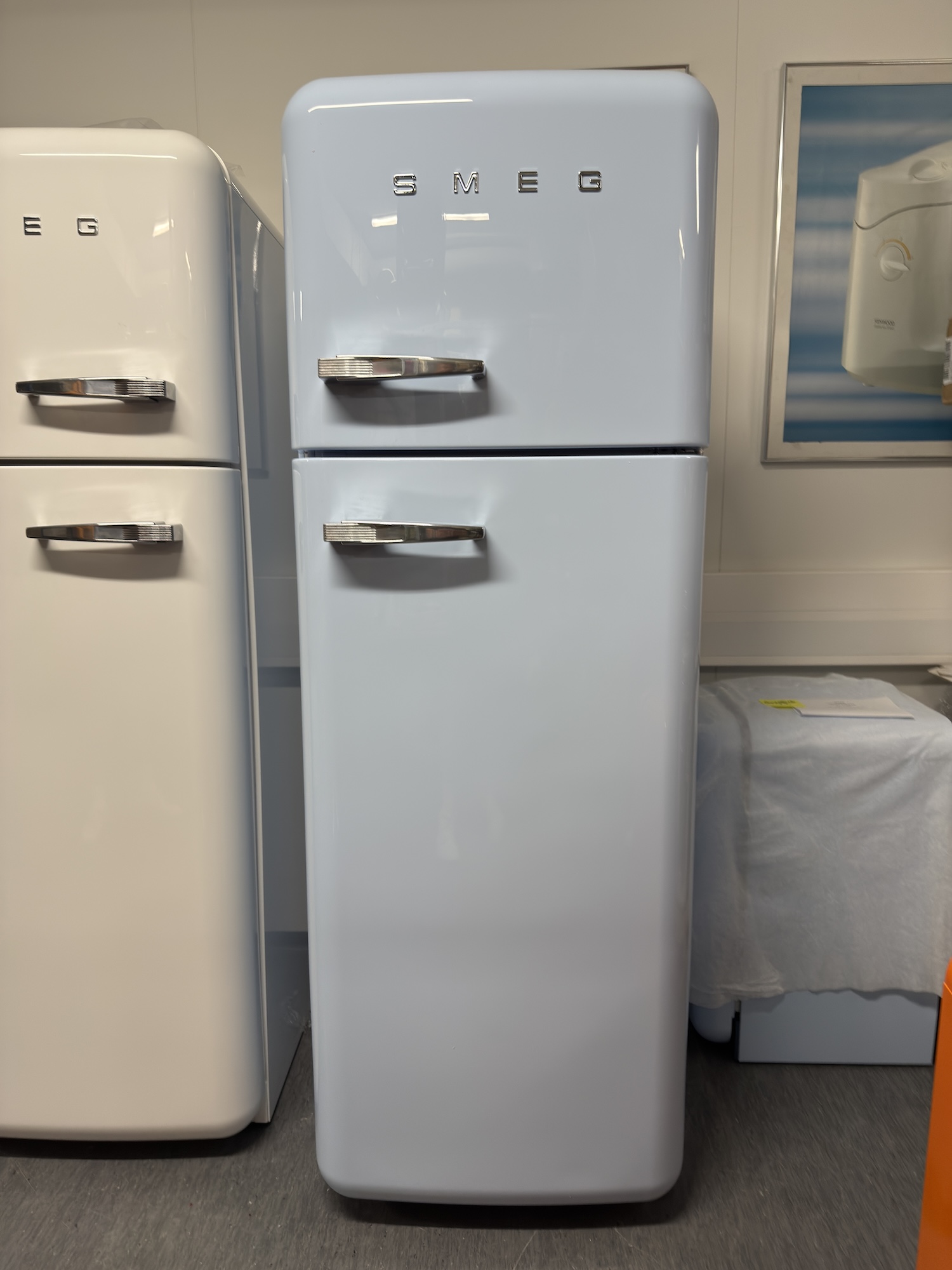 Smeg FAB30RPB5 -retrojääkaappipakastin, sininen