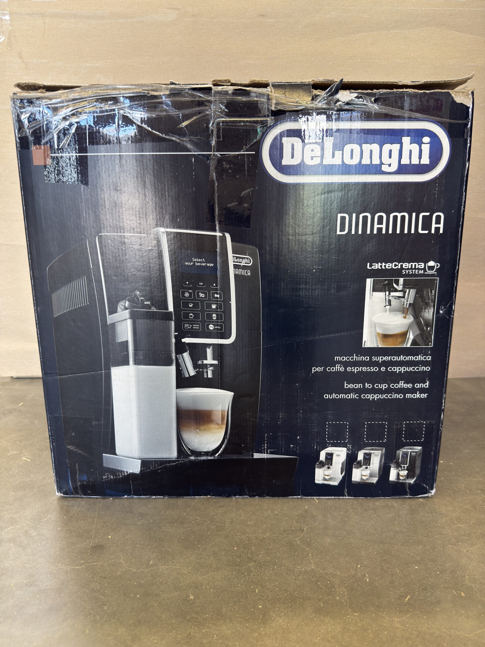 DeLonghi Dinamica Ecam 350.55.B -kahvikone