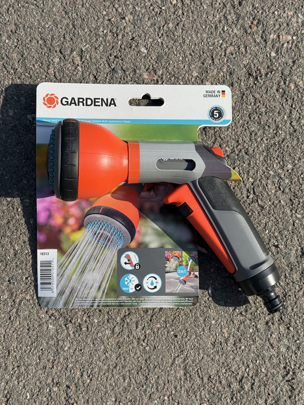 Gardena Classic Multi 18313 -kastelupistooli